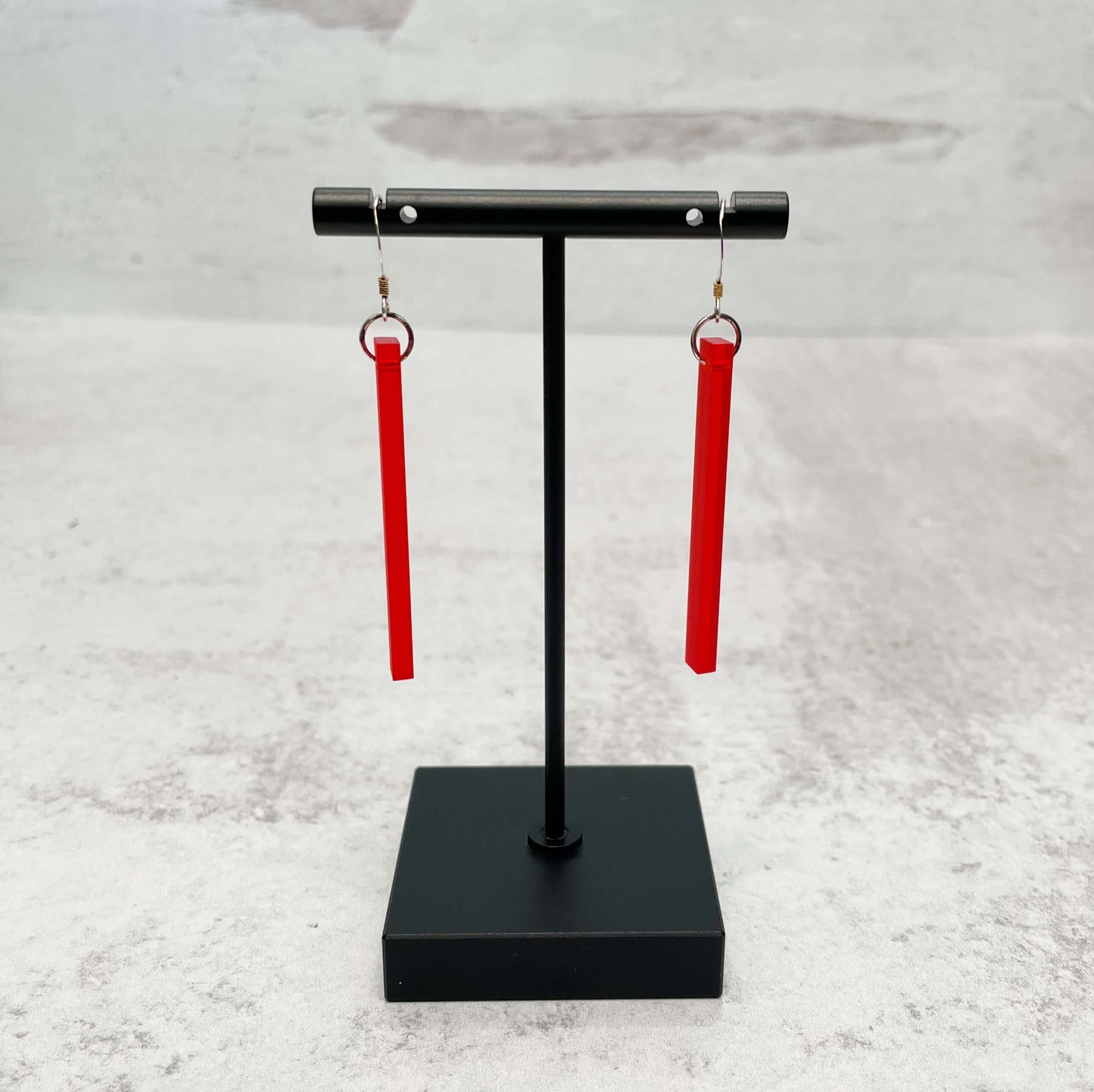 Lightweight Laser Cut Earrings - Matchstick