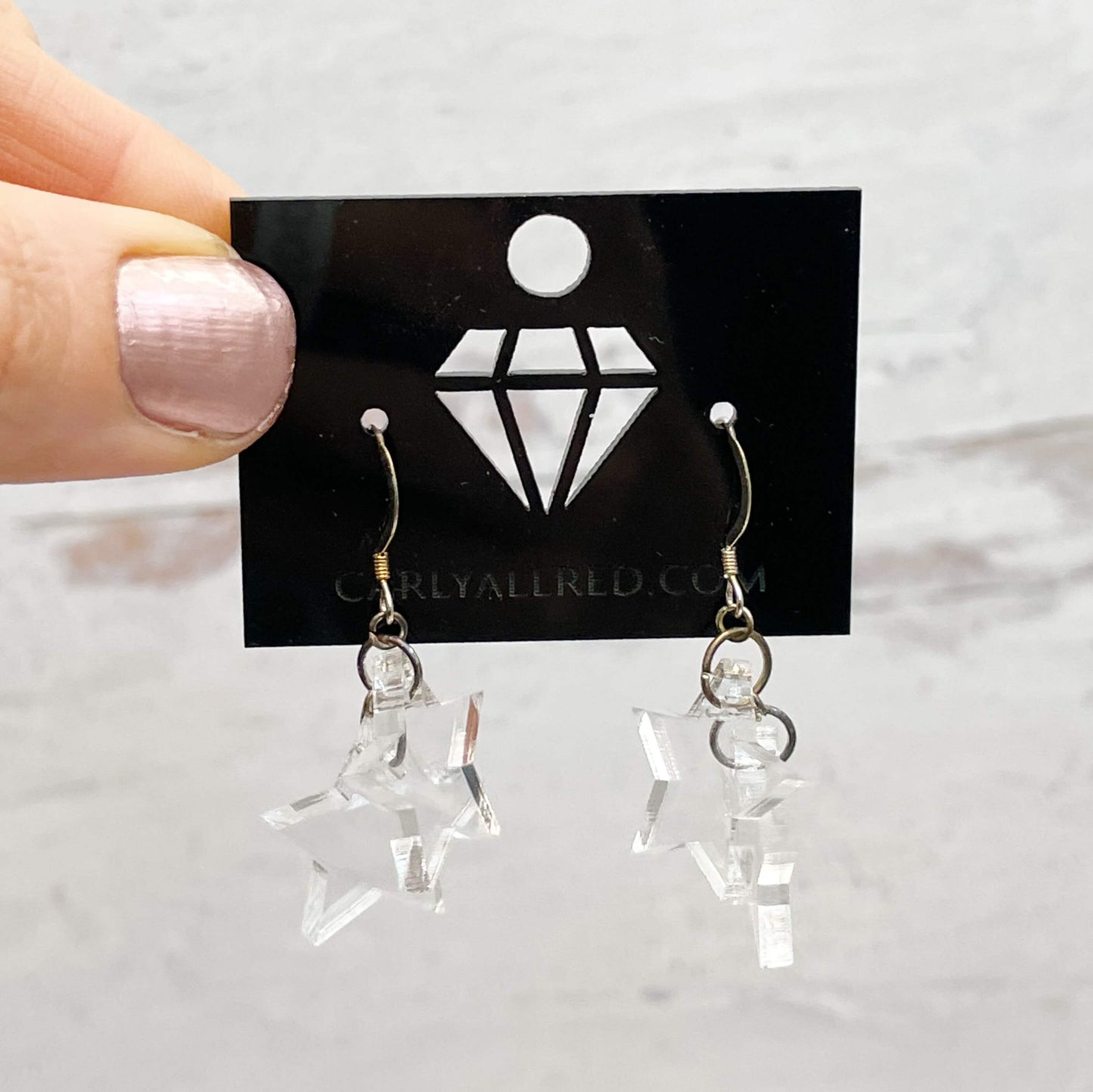 Lightweight Laser Cut Earrings - Chandelier