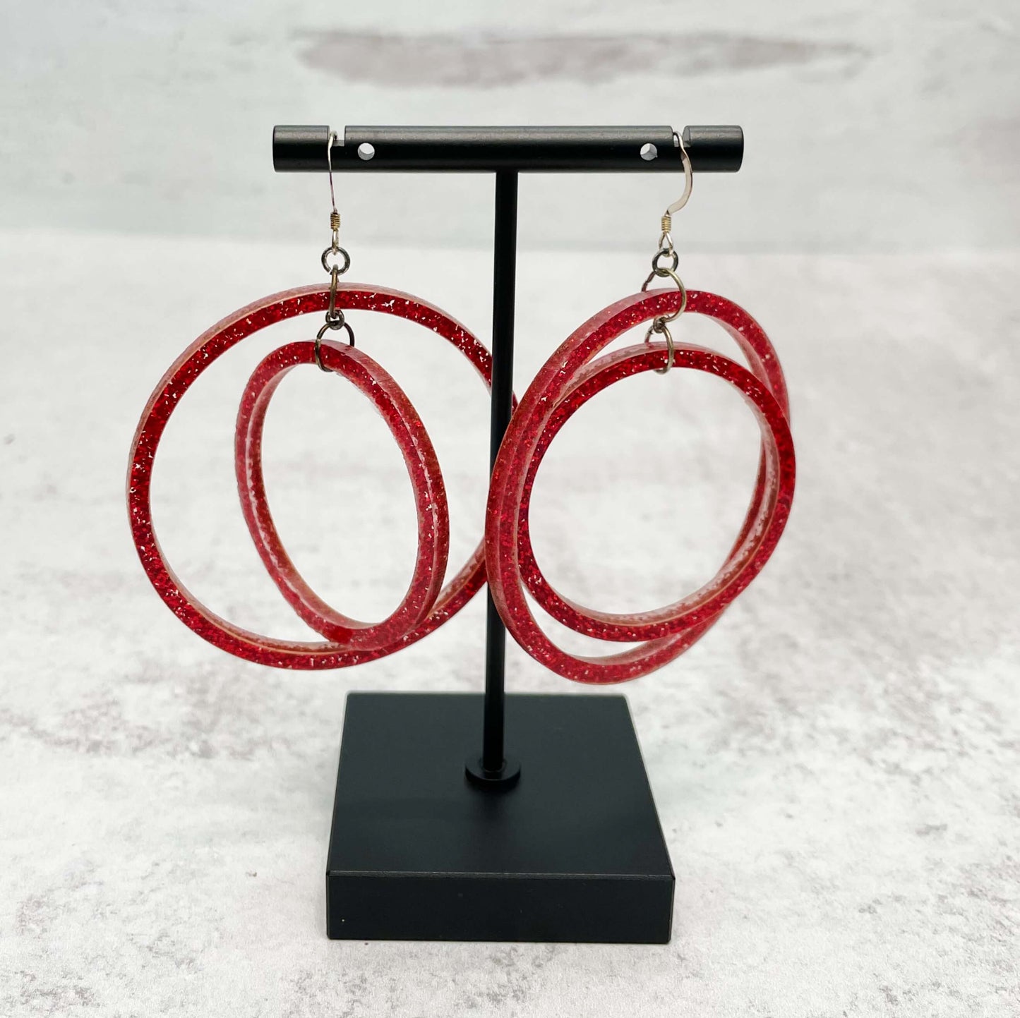 Lightweight Laser Cut Earrings - Chandelier