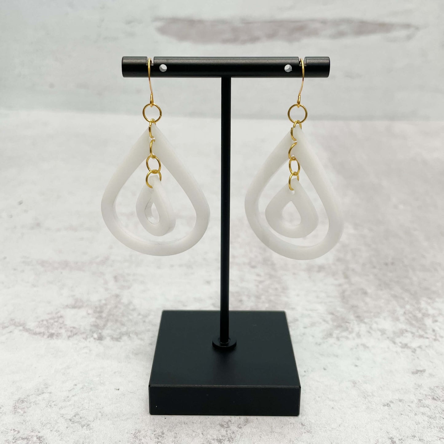 Lightweight Laser Cut Earrings - Chandelier