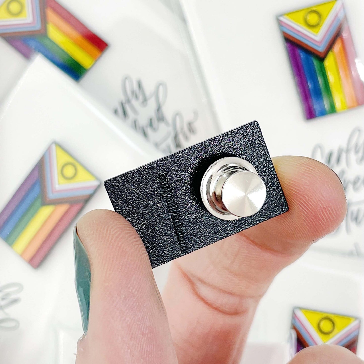 Equality Flag Enamel Pin