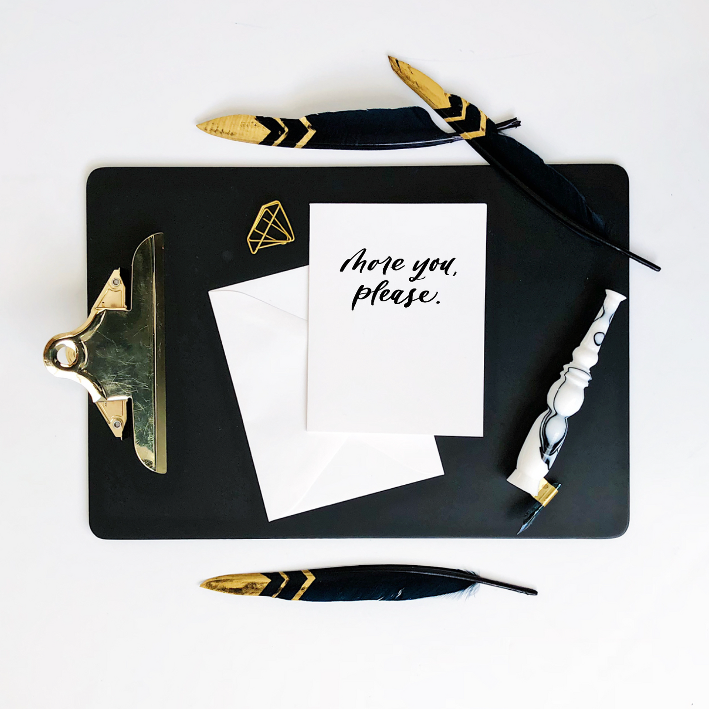 More You Please Card