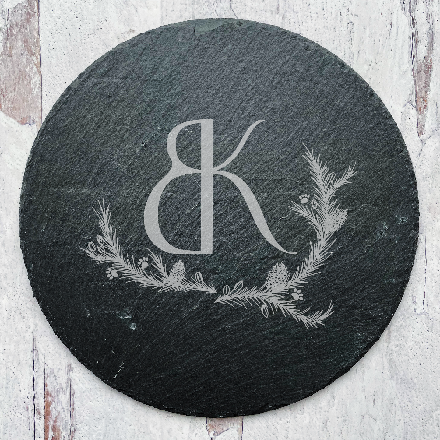 Engraved Slate Tray - Your Design