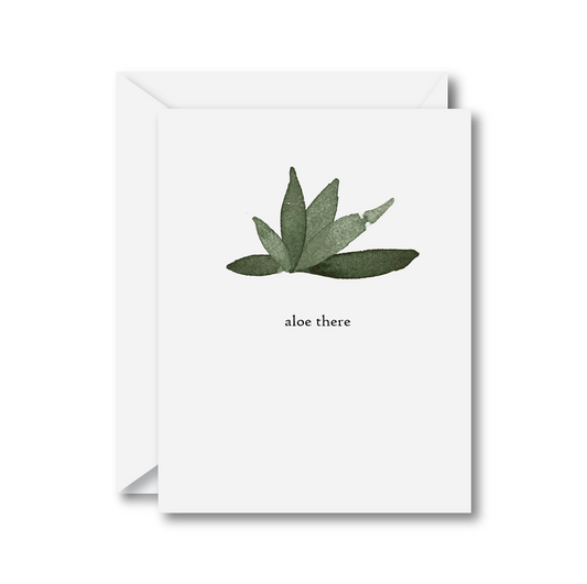 Aloe There Card