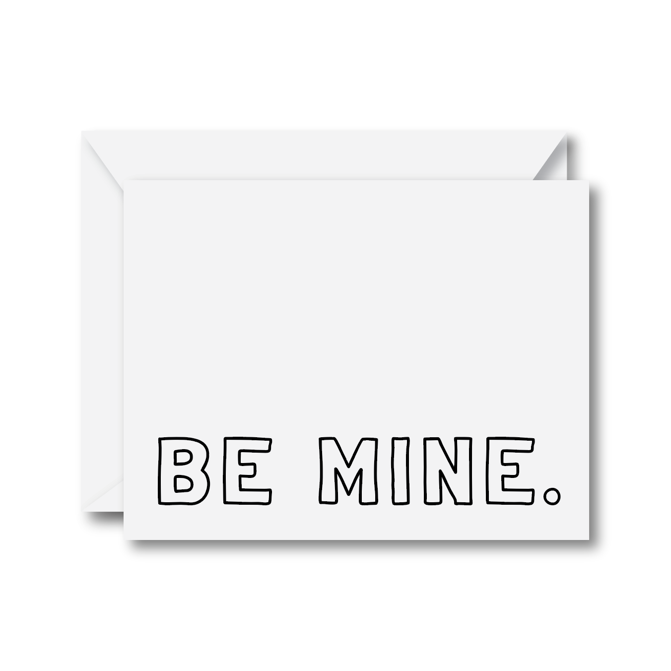 Be Mine Card