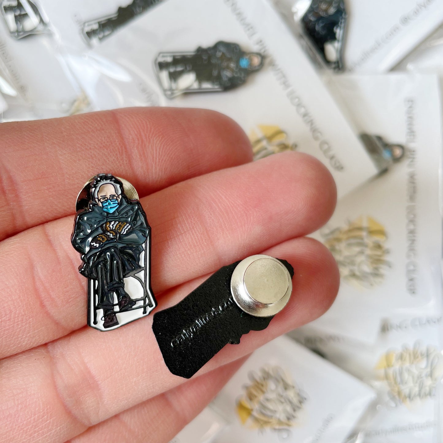 Bernie Sanders Enamel Pin