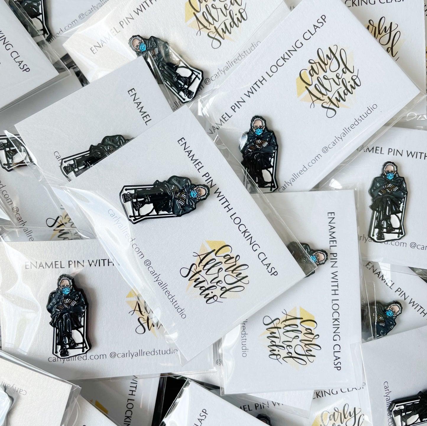 Bernie Sanders Enamel Pin