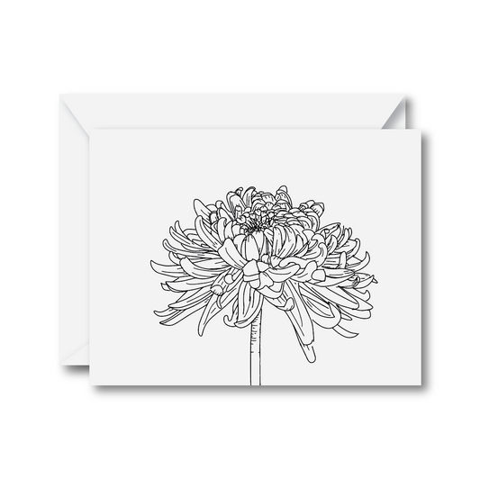 Chrysanthemum Card