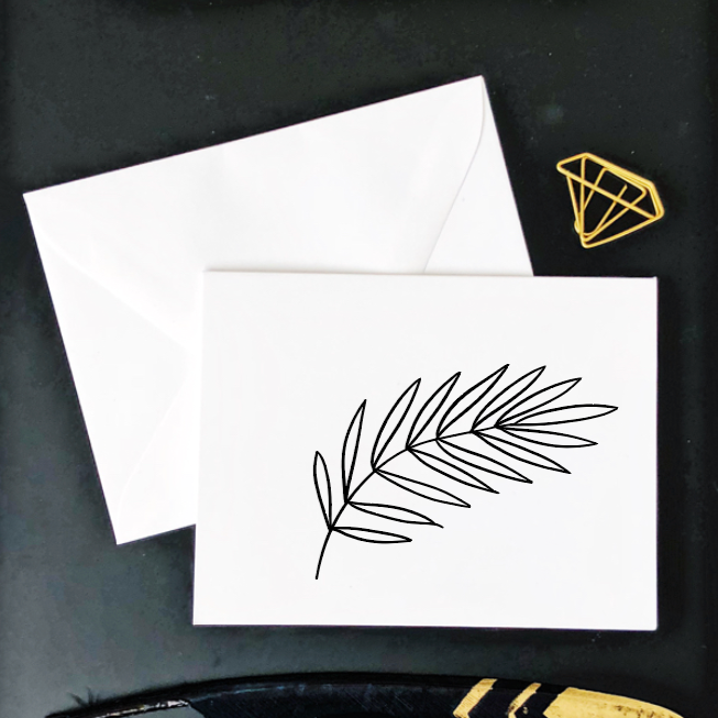 Fern Illustration Card