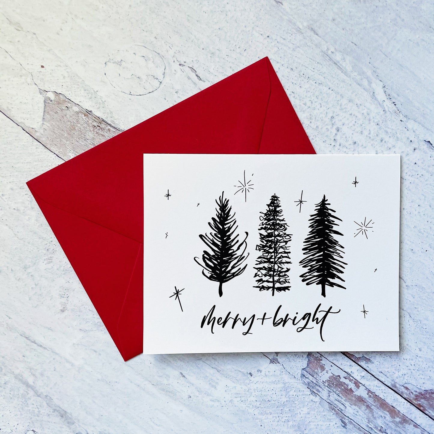 Merry + Bright Card