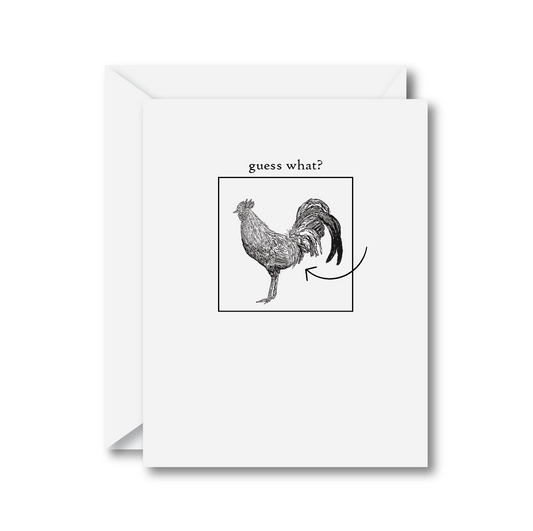 Guess What? Chicken Butt Card