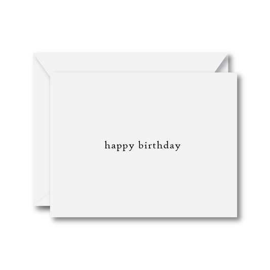 Happy Birthday Card