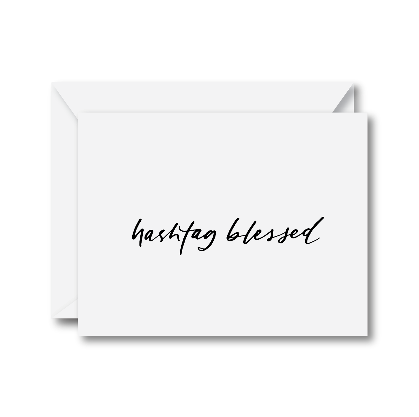 Hashtag Blessed Card