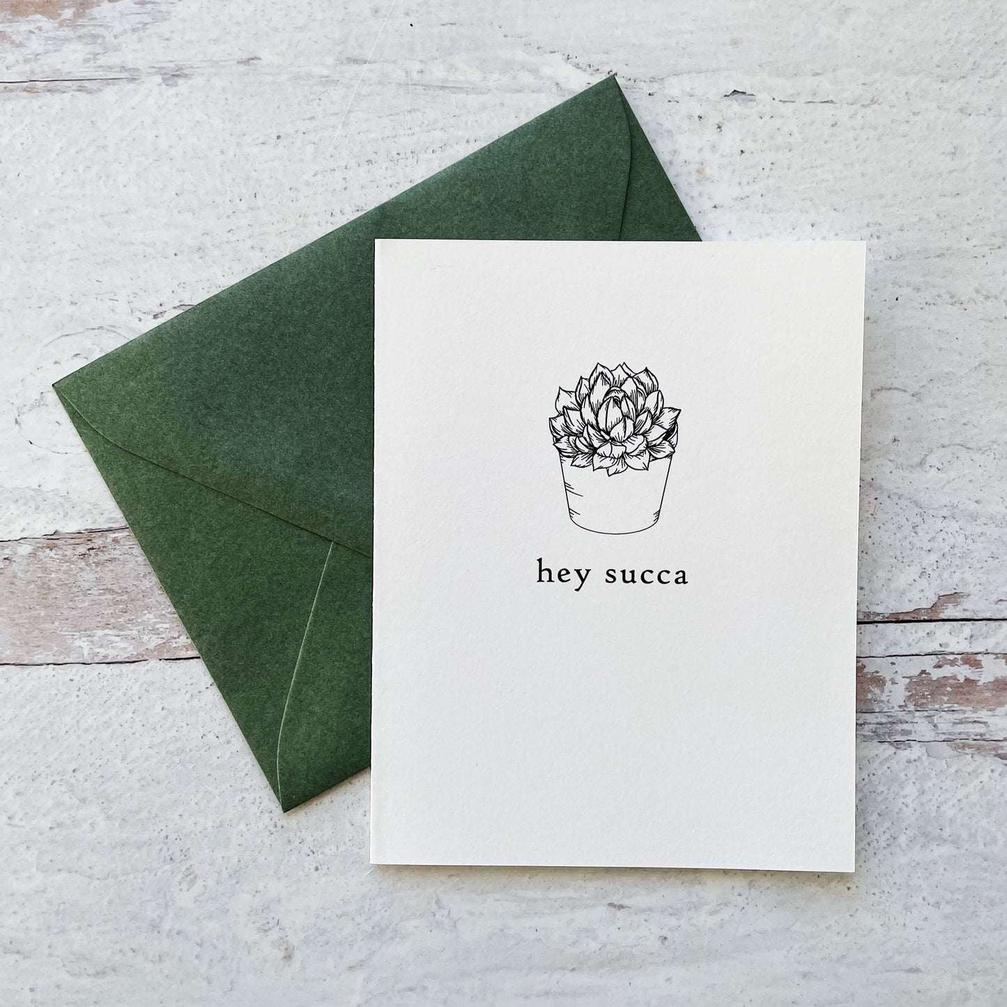 Hey Succa Card