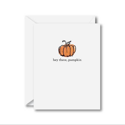 Hey There Pumpkin Card Card