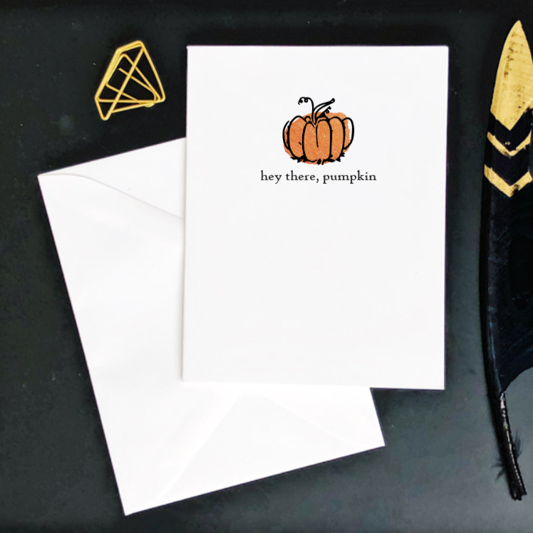 Hey There Pumpkin Card Card