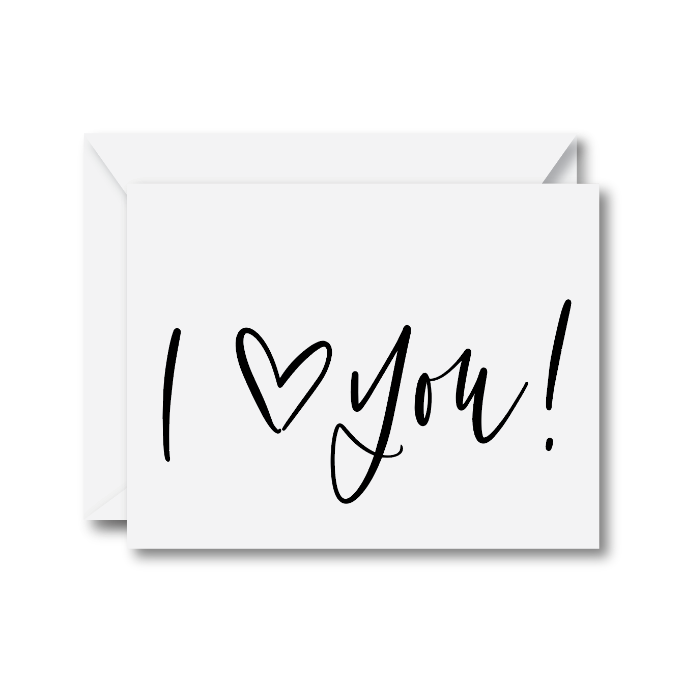 I Heart You Card
