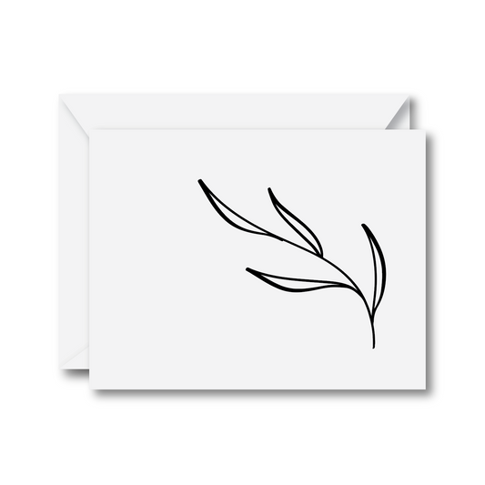 Leaf Sprig Card