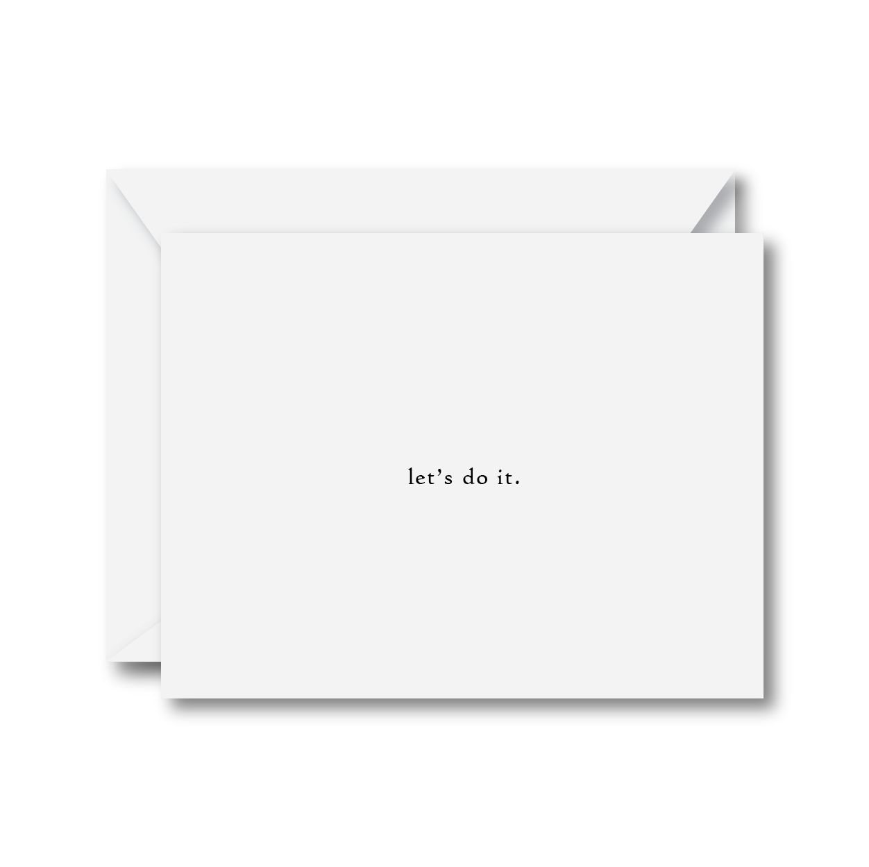Let's Do It Card