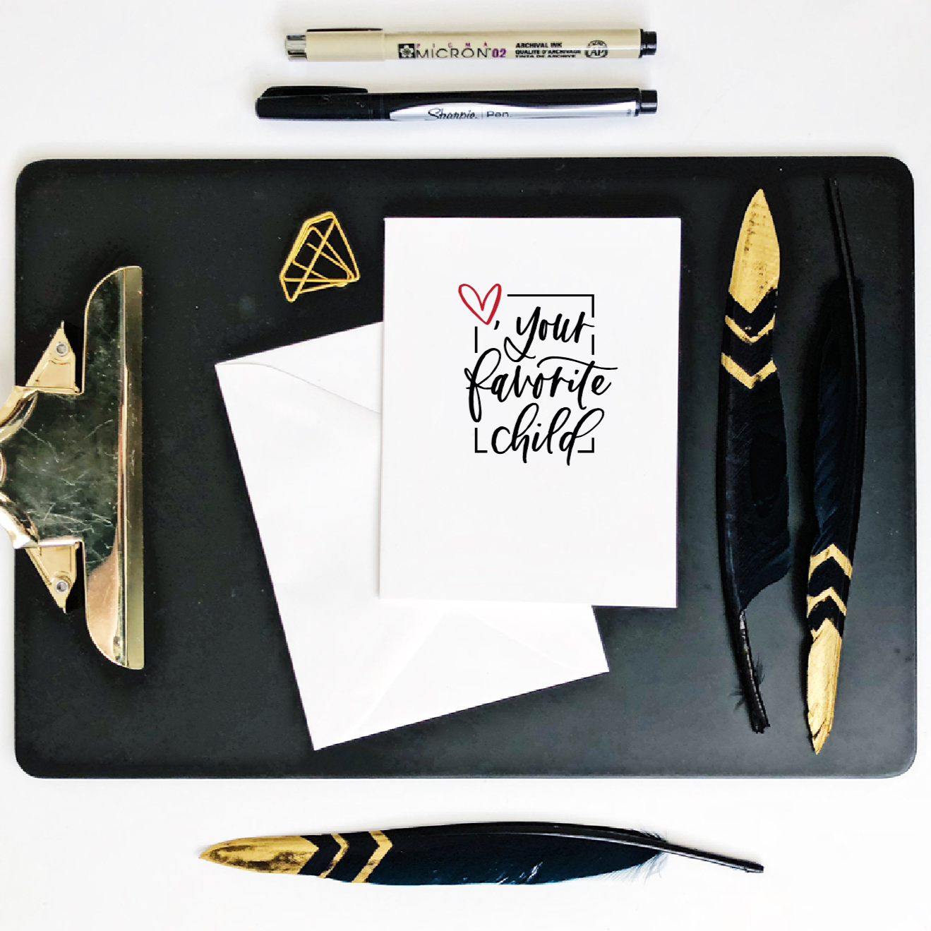 Love, Your Favorite Child Card