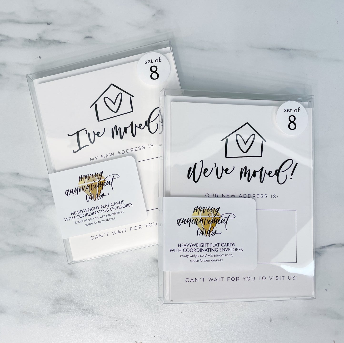 We've Moved / I've Moved | Moving Announcement / Address Change Cards