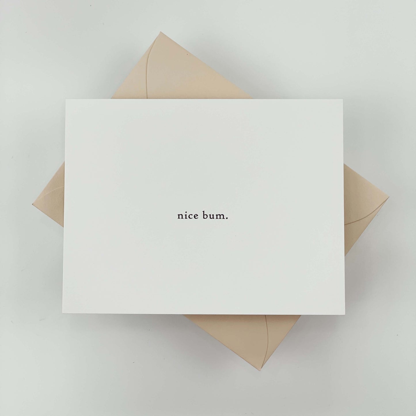 Nice Bum Card