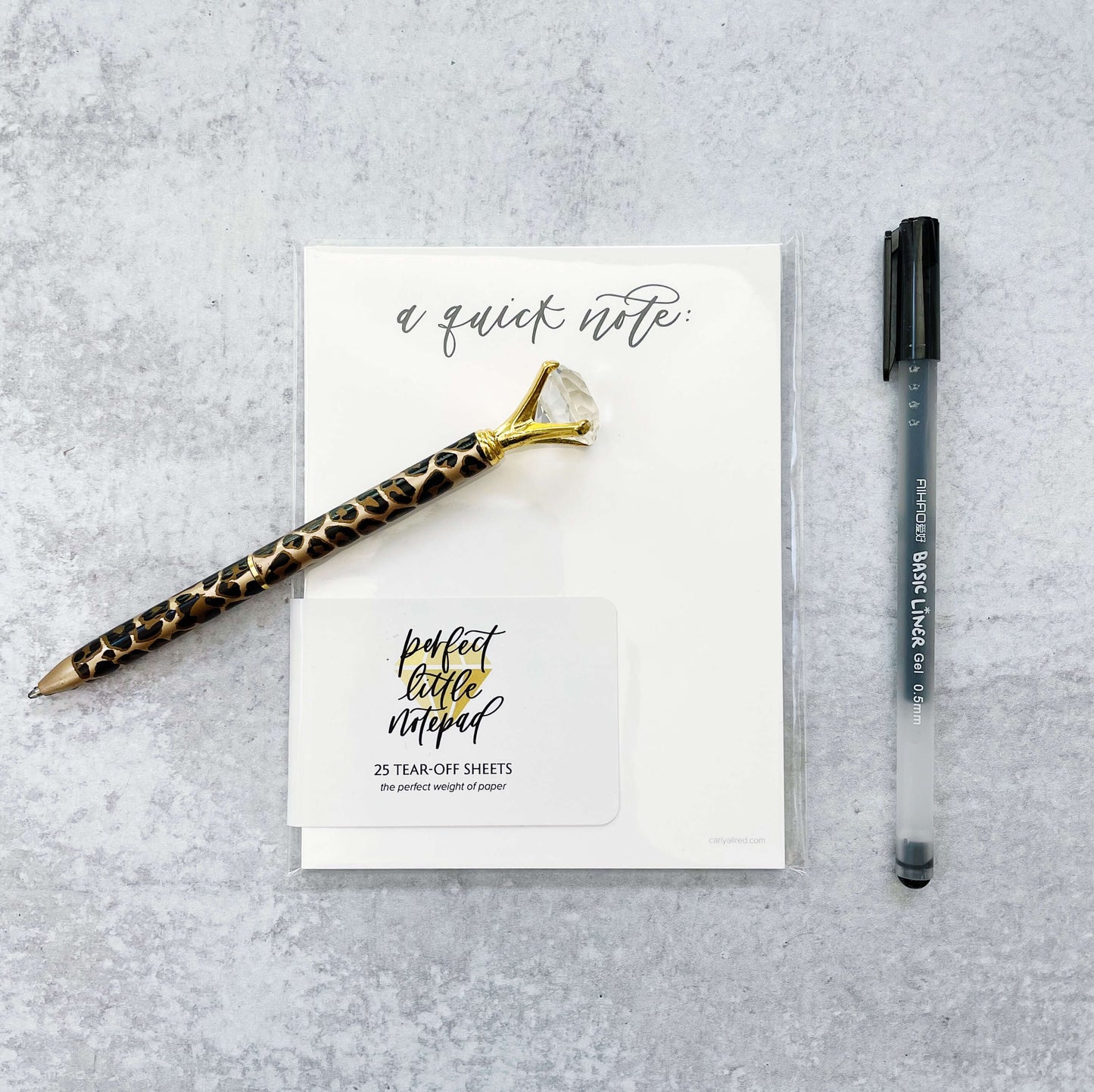 Perfect Little Notepad - "(Subtle Reminders)"
