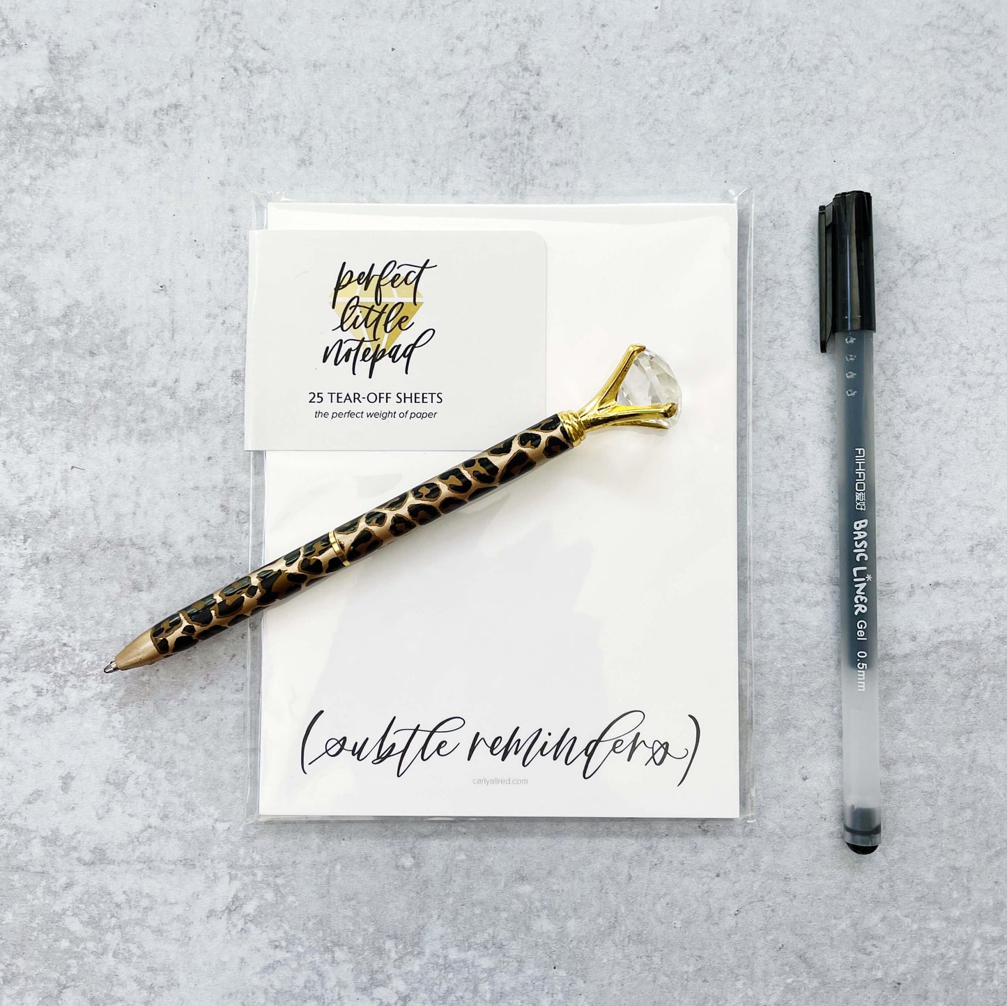 Perfect Little Notepad - "(Subtle Reminders)"