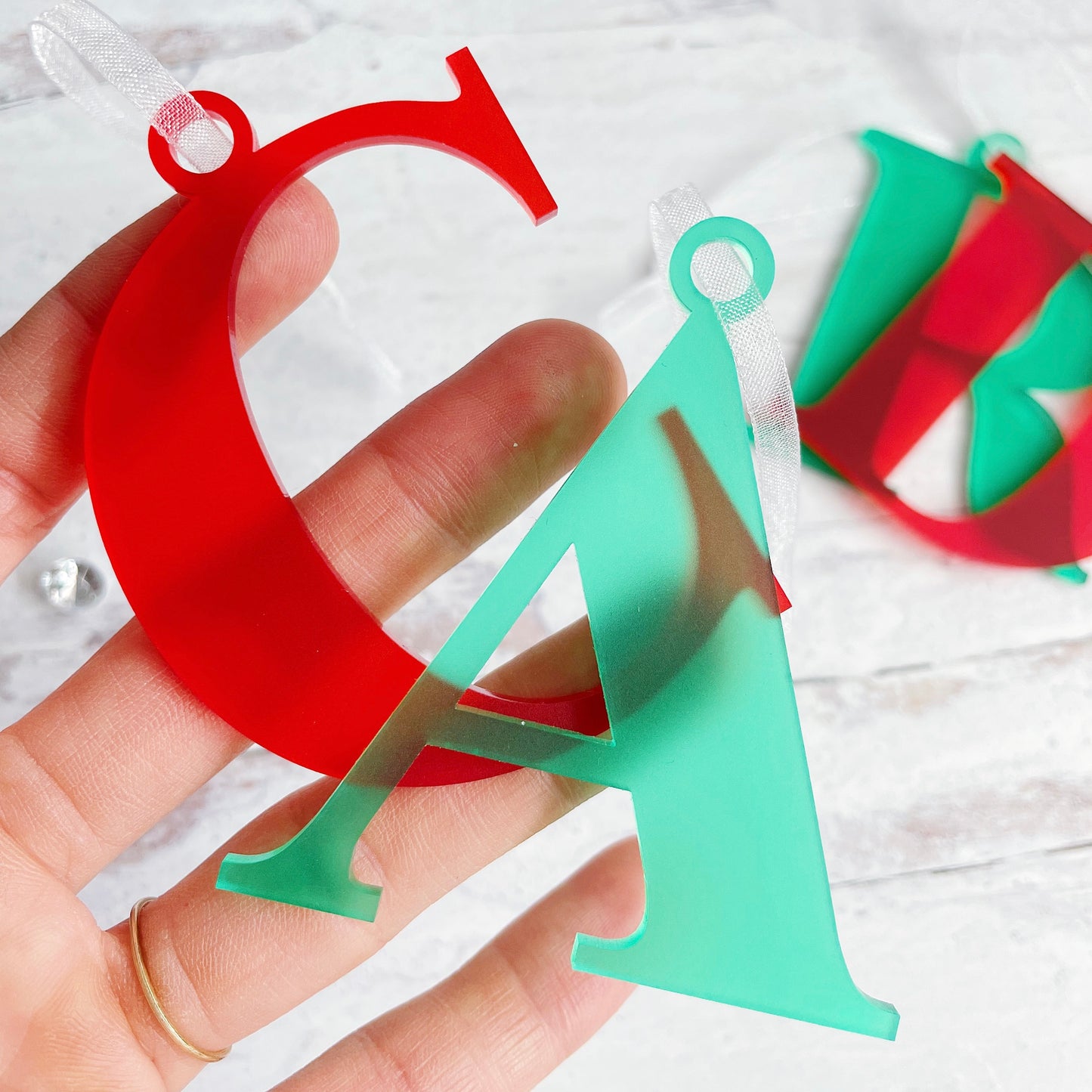 Acrylic Christmas Ornaments