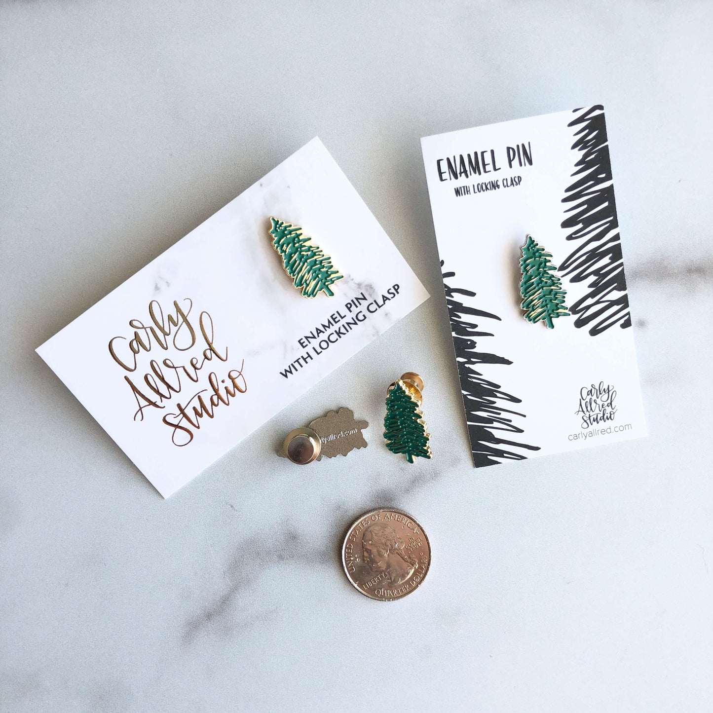 Pine Tree Enamel Pin
