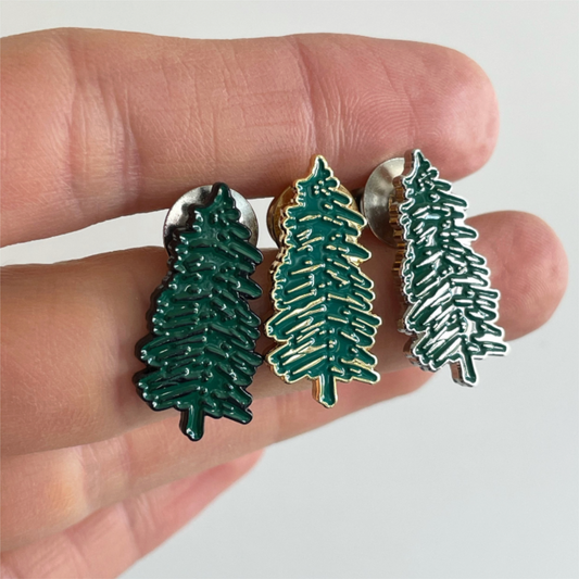 Pine Tree Enamel Pin