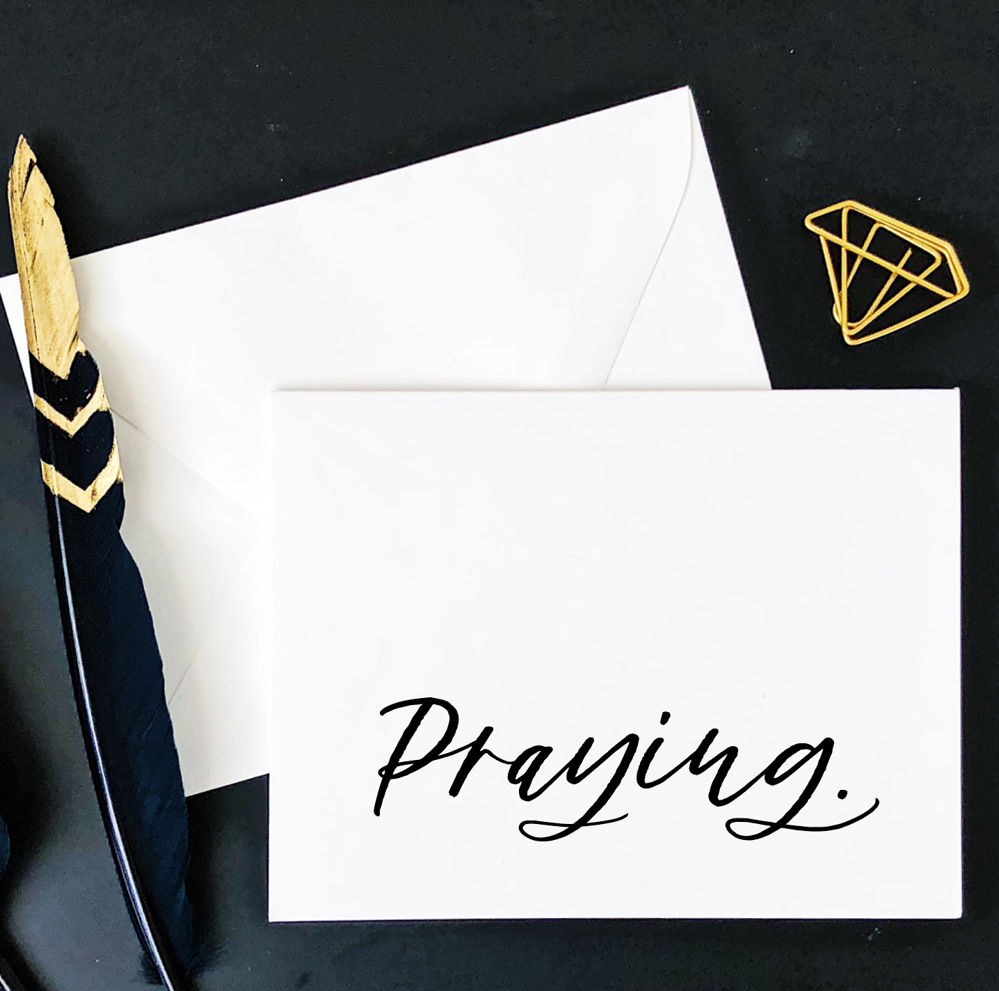 Praying Card