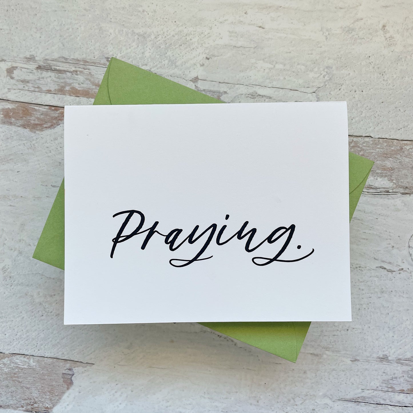 Praying Card