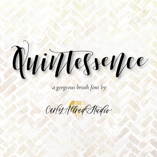 Quintessence Script Font