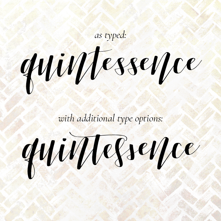 Quintessence Script Font