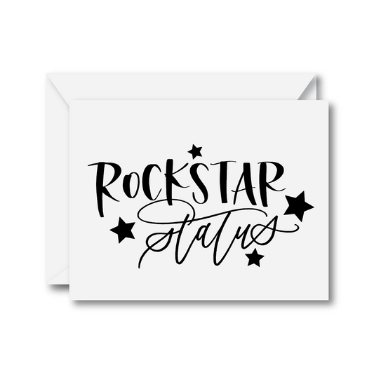 Rockstar Status Card