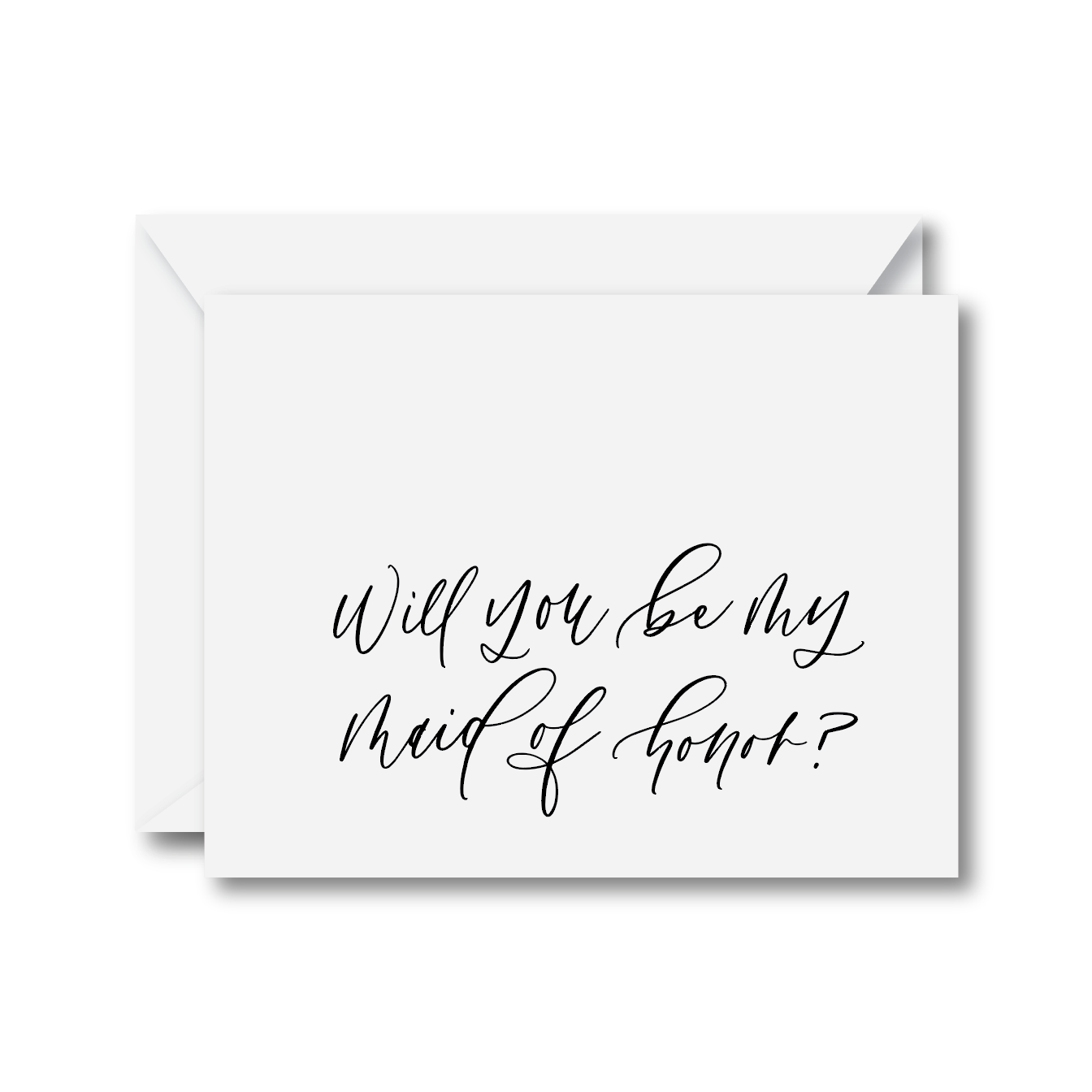 Will You Be My Maid of Honor Card