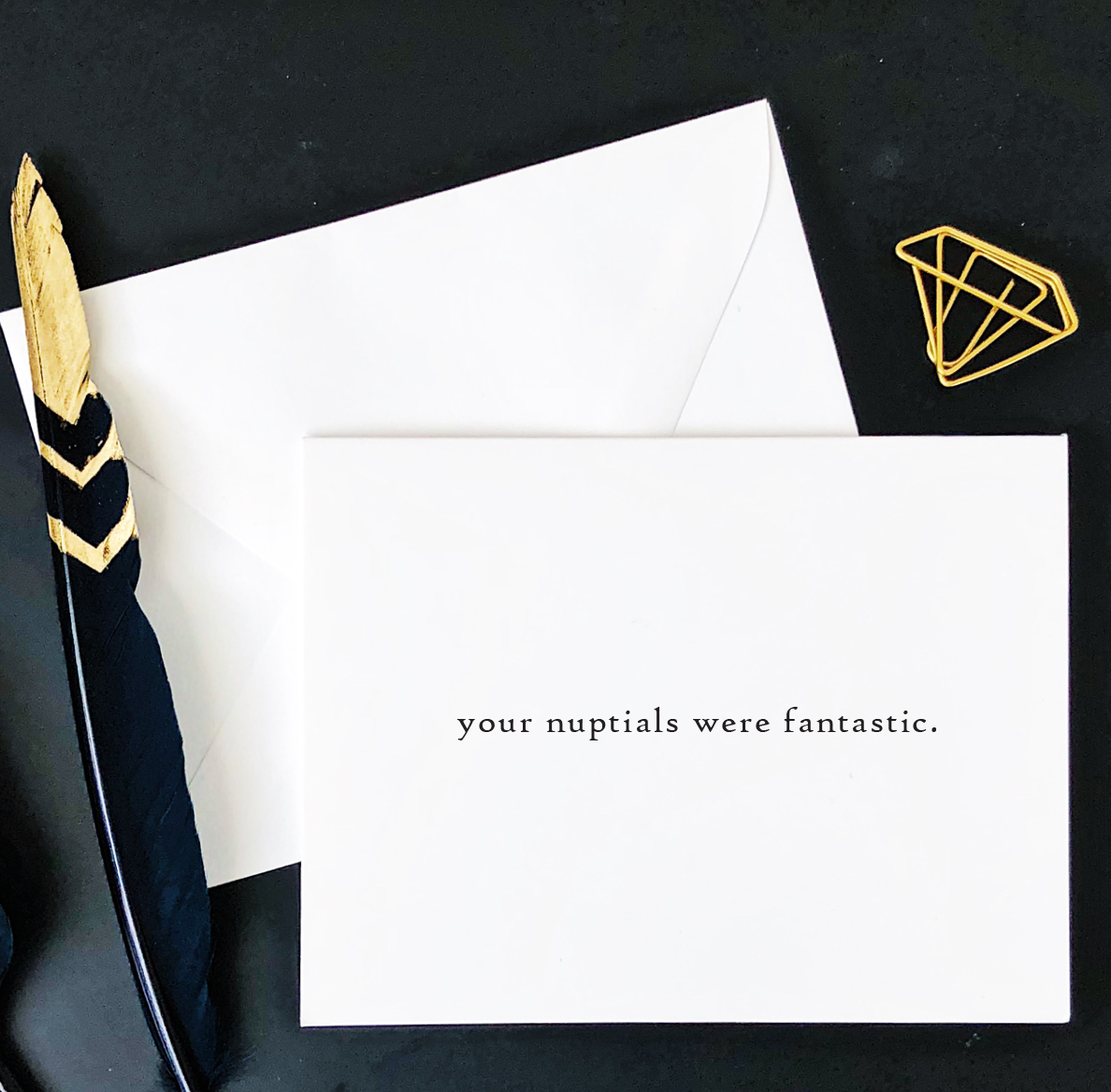 Your Nuptials Were Fantastic Card