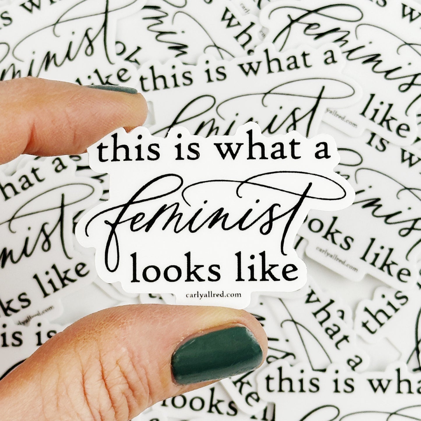 This is What a Feminist Looks Like Vinyl Sticker