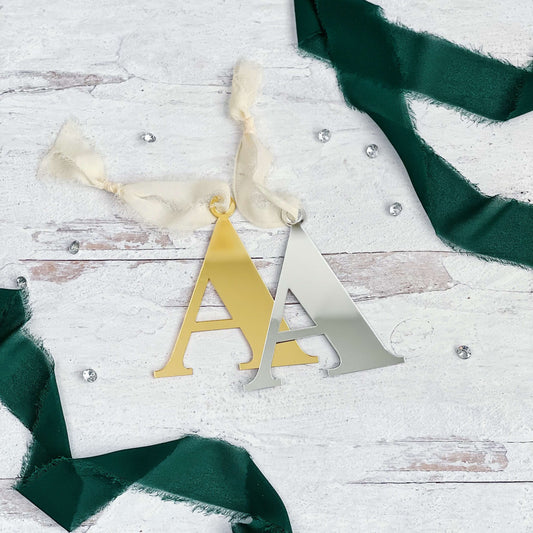 Oversized Monogram Stocking Tags