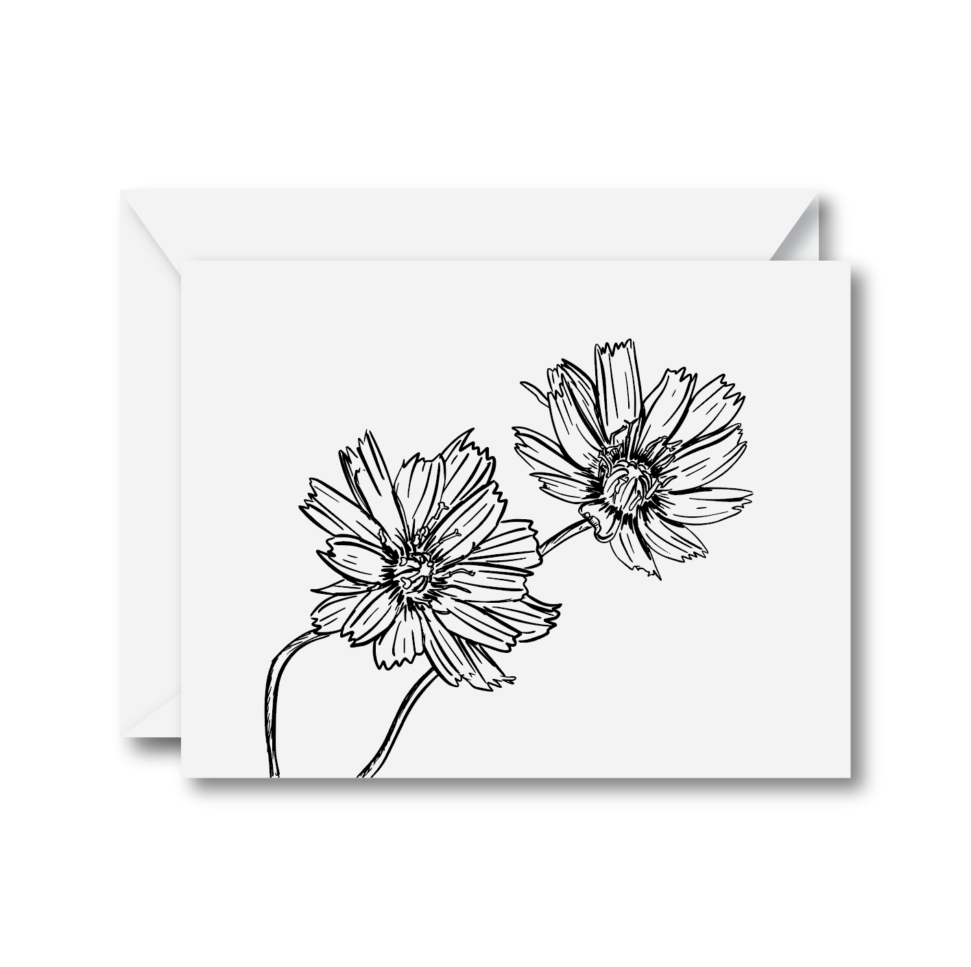 Cupid's Dart Floral Card