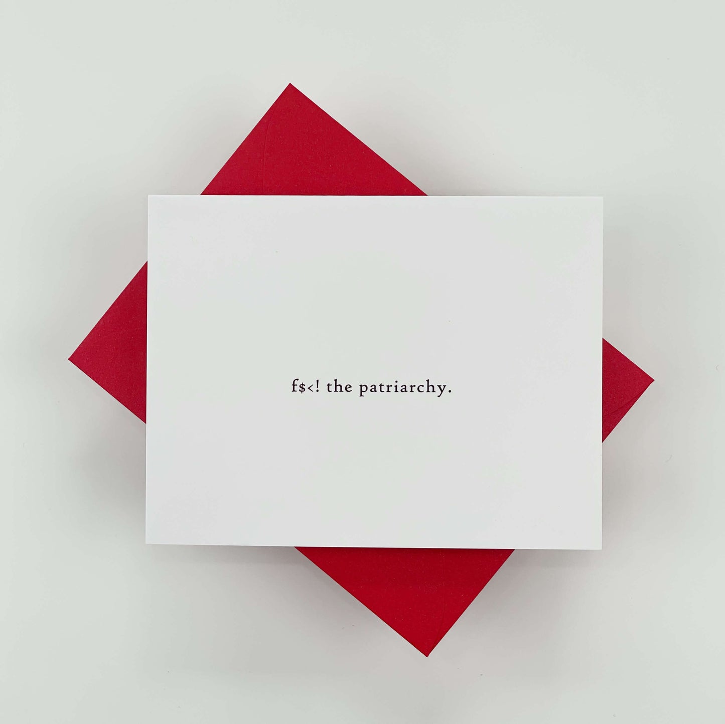 F the Patriarchy Card