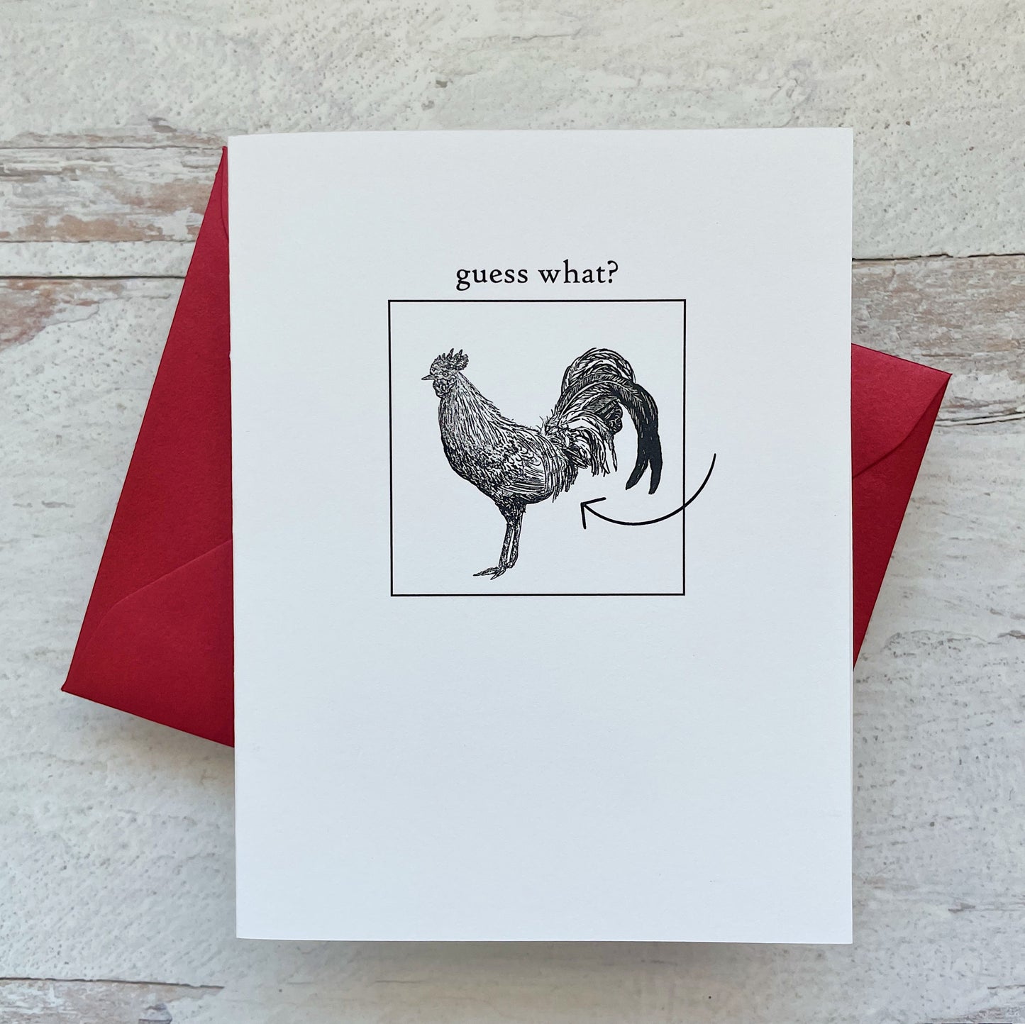Guess What? Chicken Butt Card