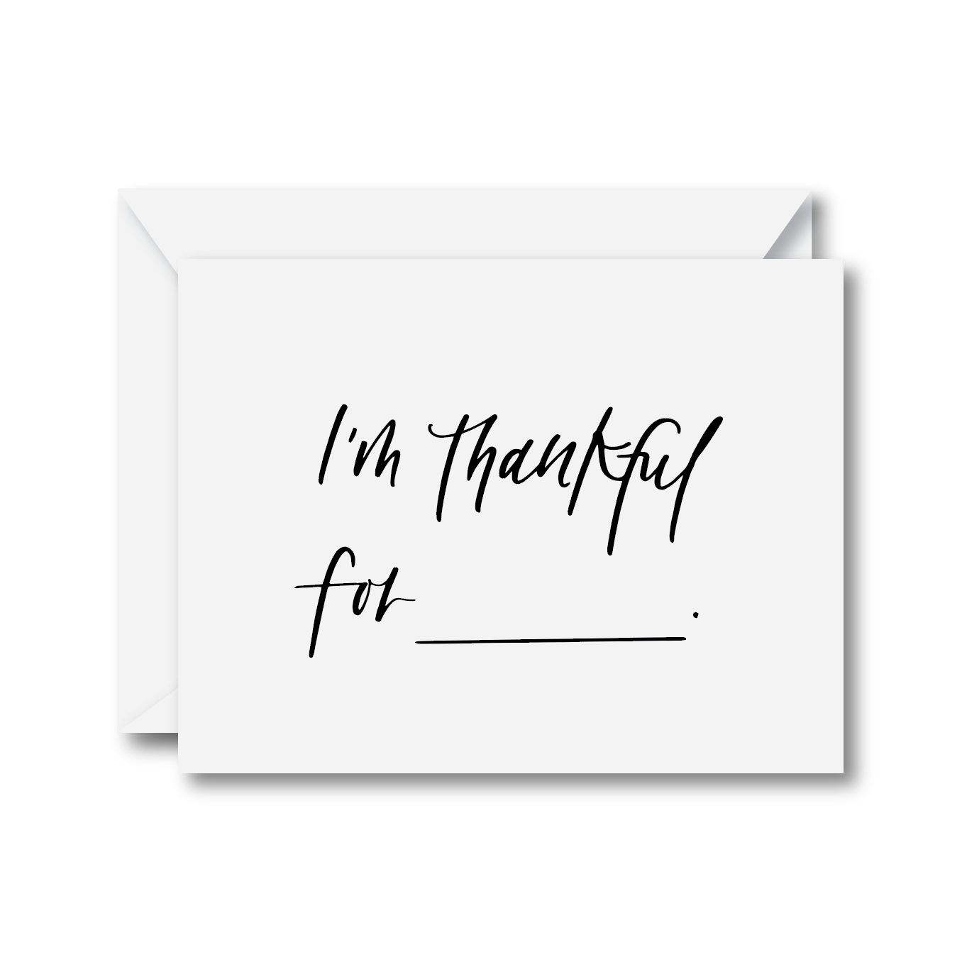 I'm Thankful For Card