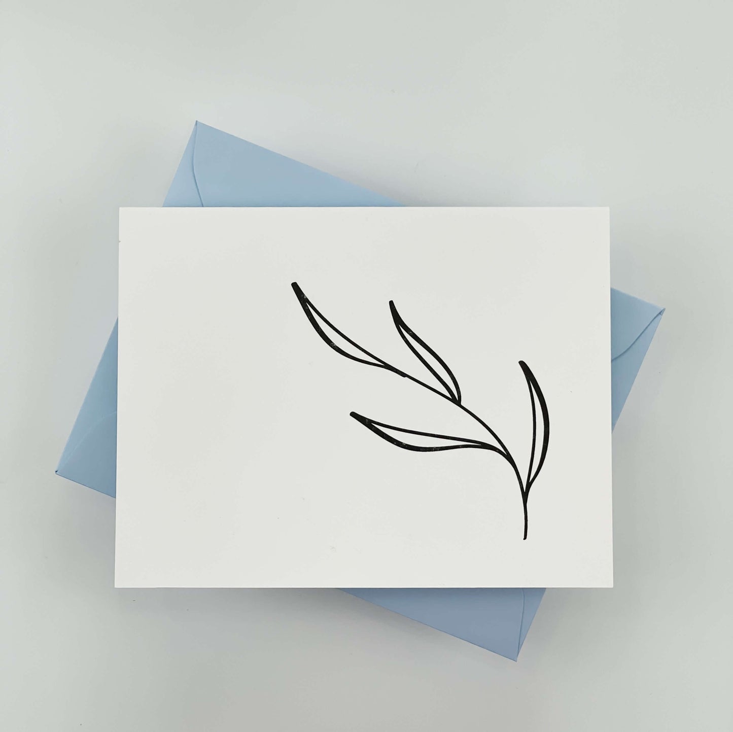 Leaf Sprig Card