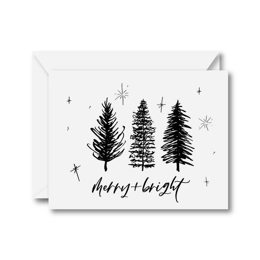 Merry + Bright Card