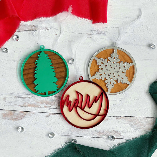 3D Christmas Ornaments